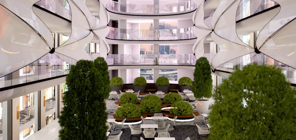 Origami Garden at Unity One