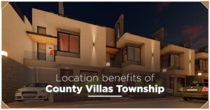 Location benefits of County Villas Township Indore