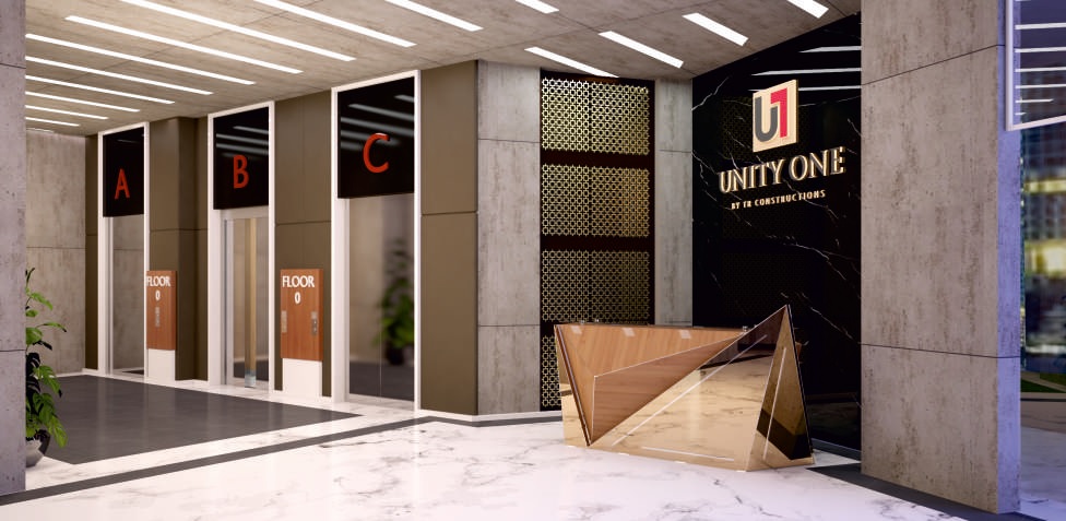 Service Lobby at Unity One